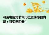 可變電阻式節(jié)氣門位置傳感器內(nèi)部（可變電阻器）