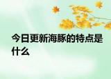 今日更新海豚的特點(diǎn)是什么
