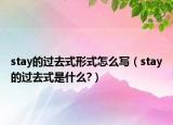 stay的過去式形式怎么寫（stay的過去式是什么?）