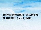 豎彎鉤的拼音怎么打（怎么用拼音打 豎彎鉤?乚（yin3）哈哈）