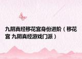 九陰真經(jīng)移花宮身份進(jìn)階（移花宮 九陰真經(jīng)游戲門派）
