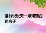 誰能說說天一綠?，F(xiàn)在的房子