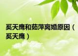 奚天鷹和茹萍離婚原因（奚天鷹）