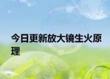 今日更新放大鏡生火原理