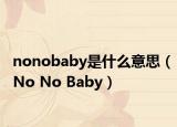 nonobaby是什么意思（No No Baby）