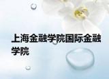 上海金融學(xué)院國際金融學(xué)院