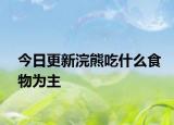 今日更新浣熊吃什么食物為主