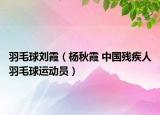 羽毛球劉霞（楊秋霞 中國殘疾人羽毛球運動員）