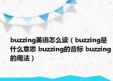 buzzing英語怎么讀（buzzing是什么意思 buzzing的音標 buzzing的用法）