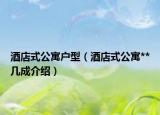 酒店式公寓戶型（酒店式公寓**幾成介紹）