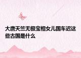 大唐天竺無(wú)極寶相女兒國(guó)車(chē)遲這些古國(guó)是什么
