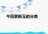 今日更新玉的分類(lèi)