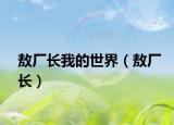 敖廠長(zhǎng)我的世界（敖廠長(zhǎng)）