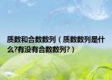 質(zhì)數(shù)和合數(shù)數(shù)列（質(zhì)數(shù)數(shù)列是什么?有沒(méi)有合數(shù)數(shù)列?）