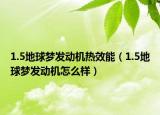 1.5地球夢發(fā)動(dòng)機(jī)熱效能（1.5地球夢發(fā)動(dòng)機(jī)怎么樣）