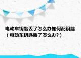 電動車鑰匙丟了怎么辦如何配鑰匙（電動車鑰匙丟了怎么辦?）