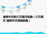 迪克牛仔的三萬(wàn)英尺歌曲（三萬(wàn)英尺 迪克牛仔演唱歌曲）