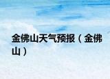 金佛山天氣預(yù)報(bào)（金佛山）