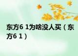 東方6 1為啥沒人買（東方6 1）