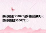 數(shù)碼視訊300079是科技股票嗎（數(shù)碼視訊[300079]）