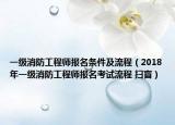 一級消防工程師報名條件及流程（2018年一級消防工程師報名考試流程 掃盲）