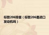 標(biāo)致206排量（標(biāo)致206是進(jìn)口發(fā)動機(jī)嗎）