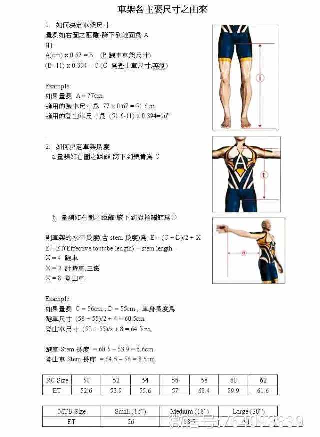 自行車車架尺寸如何選擇？看完這篇文章就知道了！