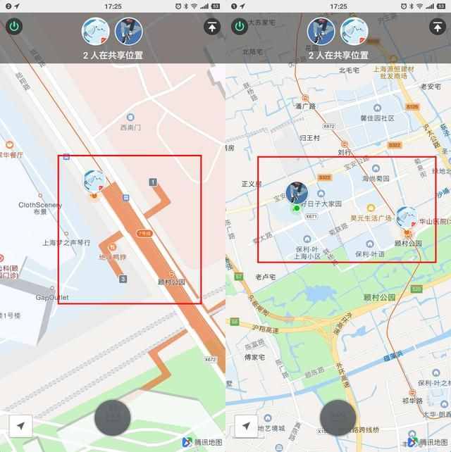微信自帶定位功能，按一下就清楚對(duì)方位置，還能知道哪兒人多