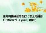 豎彎鉤的拼音怎么打（怎么用拼音打 豎彎鉤?乚（yin3）哈哈）