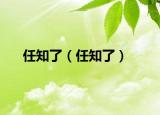 任知了（任知了）