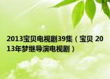 2013寶貝電視劇39集（寶貝 2013年夢繼導(dǎo)演電視?。? /></span></a>
                        <h2><a  title=