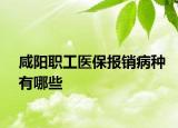 咸陽職工醫(yī)保報(bào)銷病種有哪些