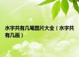 水字共有幾筆圖片大全（水字共有幾畫）