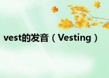 vest的發(fā)音（Vesting）
