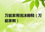 萬(wàn)能家用泡沫擦鞋（萬(wàn)能家教）