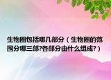 生物圈包括哪幾部分（生物圈的范圍分哪三部?各部分由什么組成?）
