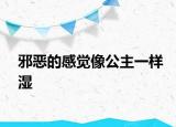 邪惡的感覺像公主一樣濕