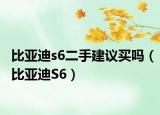 比亞迪s6二手建議買嗎（比亞迪S6）
