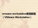 vmware workstation使用教程（VMware Workstation）