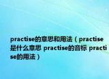 practise的意思和用法（practise是什么意思 practise的音標 practise的用法）