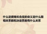 什么是健身擬合度的定義是什么跟相關(guān)系數(shù)和決定系數(shù)有什么關(guān)系