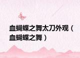 血蝴蝶之舞太刀外觀（血蝴蝶之舞）