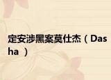 定安涉黑案莫仕杰（Dasha ）