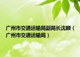 廣州市交通運(yùn)輸局副局長(zhǎng)沈穎（廣州市交通運(yùn)輸局）