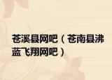 蒼溪縣網(wǎng)吧（蒼南縣沸藍(lán)飛翔網(wǎng)吧）