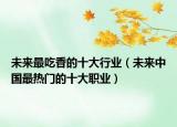 未來最吃香的十大行業(yè)（未來中國最熱門的十大職業(yè)）