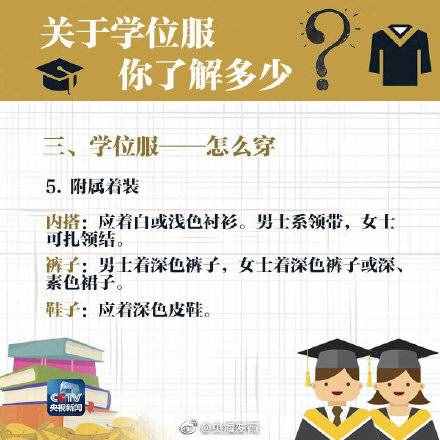 粉色、黃色、白色……畢業(yè)生快來了解下學(xué)位服！