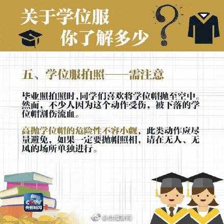 粉色、黃色、白色……畢業(yè)生快來了解下學(xué)位服！