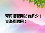 青海招聘網(wǎng)站有多少（青海招聘網(wǎng)）