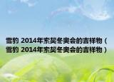 雪豹 2014年索契冬奧會的吉祥物（雪豹 2014年索契冬奧會的吉祥物）